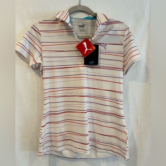 Tops - Puma Striped Golf Shirt
